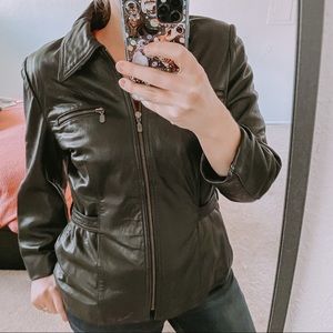 Leather jacket Classiques Entier Medium